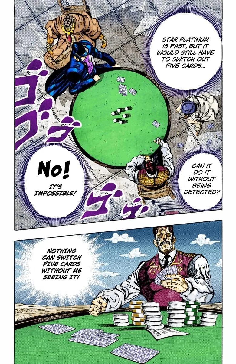 JoJo no Kimyou na Bouken Part 3: Stardust Crusaders Colored Manga β Chapter 103 β Page 4