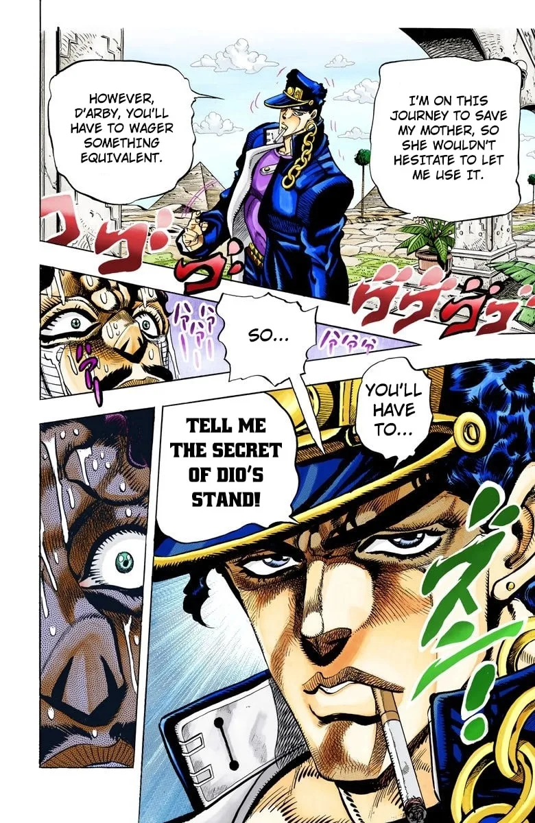 JoJo no Kimyou na Bouken Part 3: Stardust Crusaders Colored Manga β Chapter 103 β Page 8