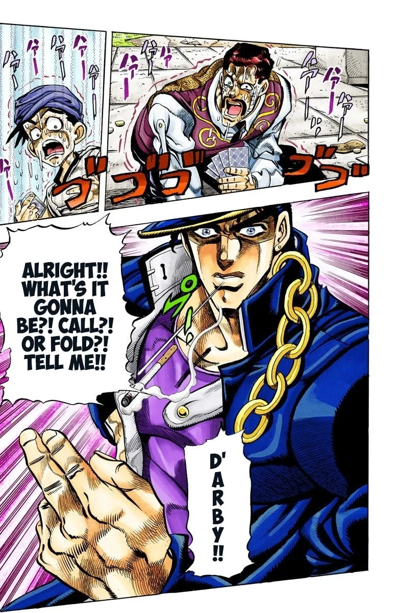 JoJo no Kimyou na Bouken Part 3: Stardust Crusaders Colored Manga β Chapter 103 β Page 11