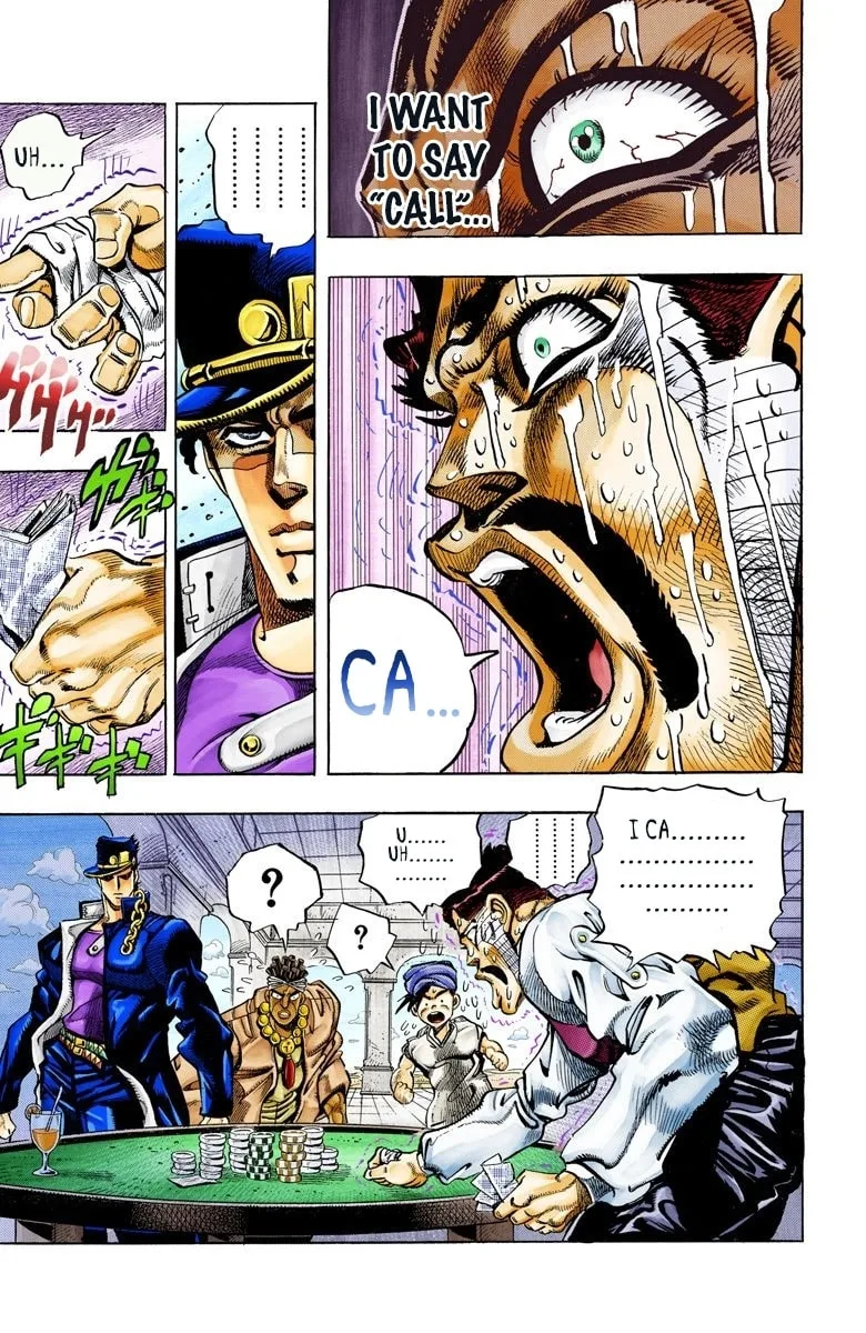 JoJo no Kimyou na Bouken Part 3: Stardust Crusaders Colored Manga β Chapter 103 β Page 13