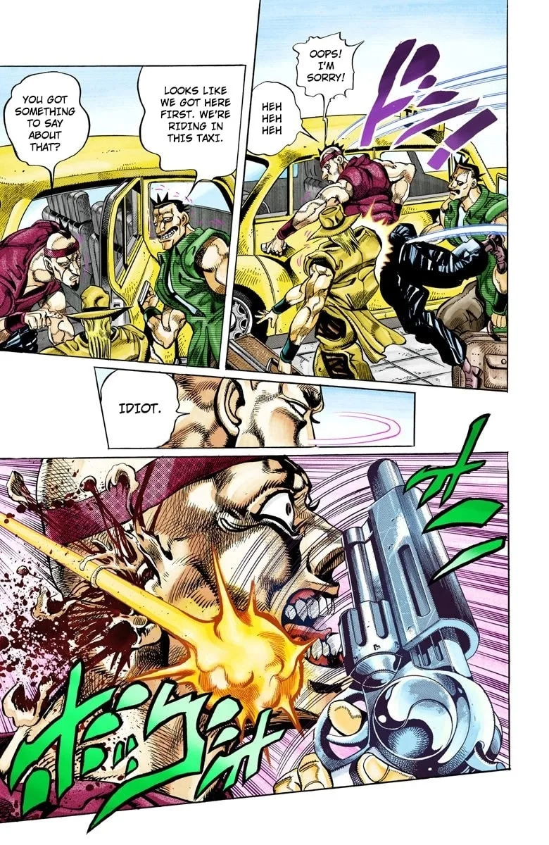 JoJo no Kimyou na Bouken Part 3: Stardust Crusaders Colored Manga β Chapter 104 β Page 3