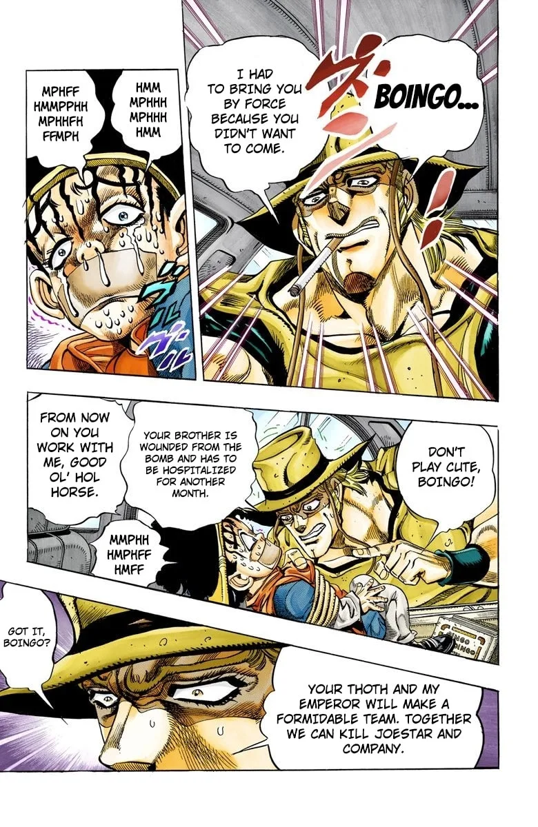 JoJo no Kimyou na Bouken Part 3: Stardust Crusaders Colored Manga β Chapter 104 β Page 7