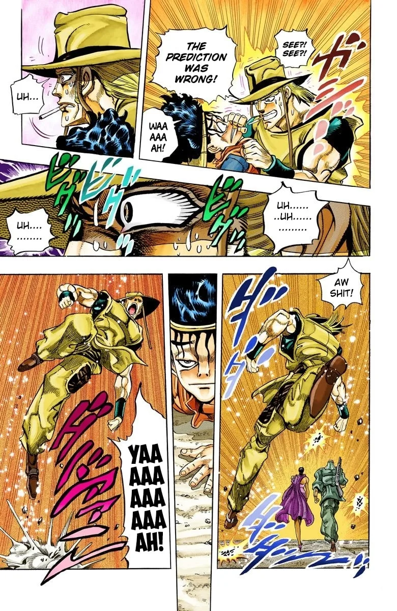 JoJo no Kimyou na Bouken Part 3: Stardust Crusaders Colored Manga β Chapter 104 β Page 17