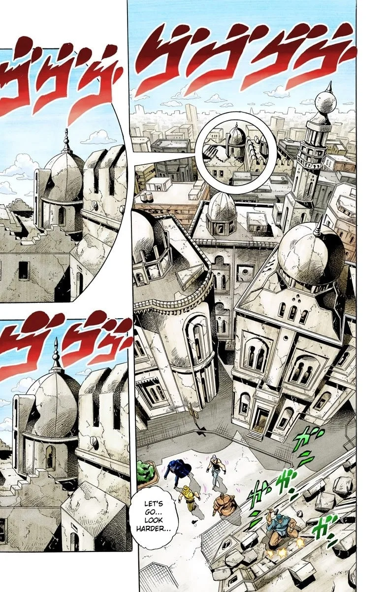 JoJo no Kimyou na Bouken Part 3: Stardust Crusaders Colored Manga β Chapter 105 β Page 3