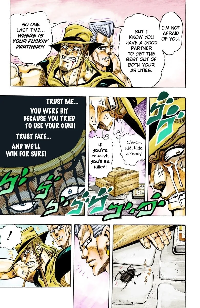 JoJo no Kimyou na Bouken Part 3: Stardust Crusaders Colored Manga β Chapter 105 β Page 15