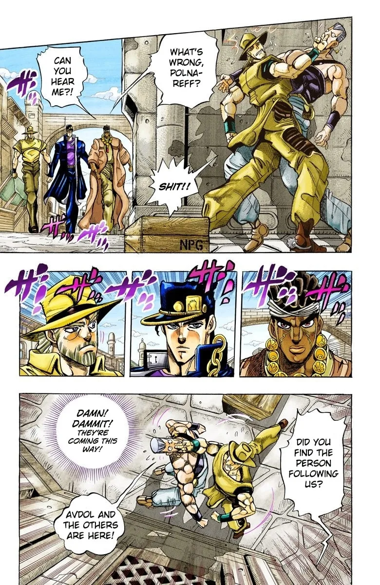 JoJo no Kimyou na Bouken Part 3: Stardust Crusaders Colored Manga β Chapter 106 β Page 4