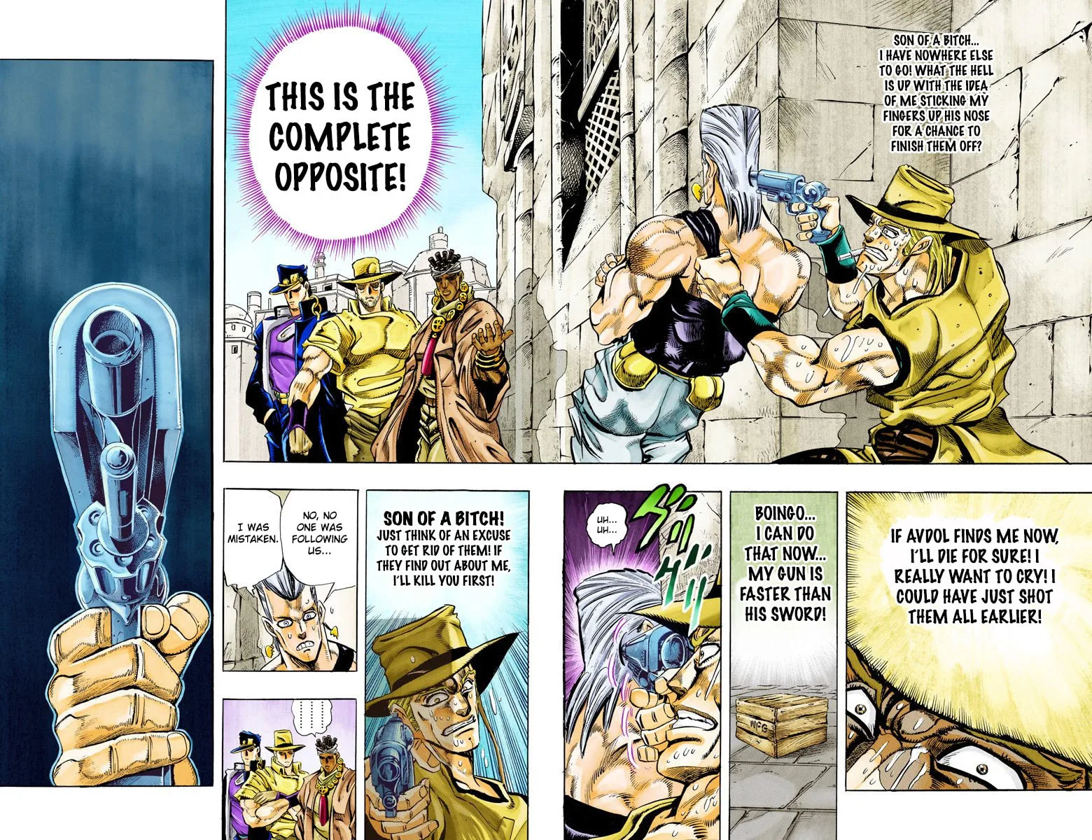 JoJo no Kimyou na Bouken Part 3: Stardust Crusaders Colored Manga β Chapter 106 β Page 7