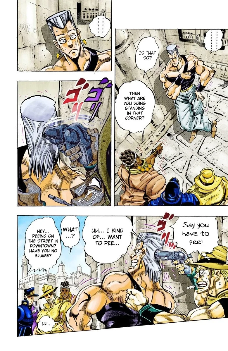 JoJo no Kimyou na Bouken Part 3: Stardust Crusaders Colored Manga β Chapter 106 β Page 8