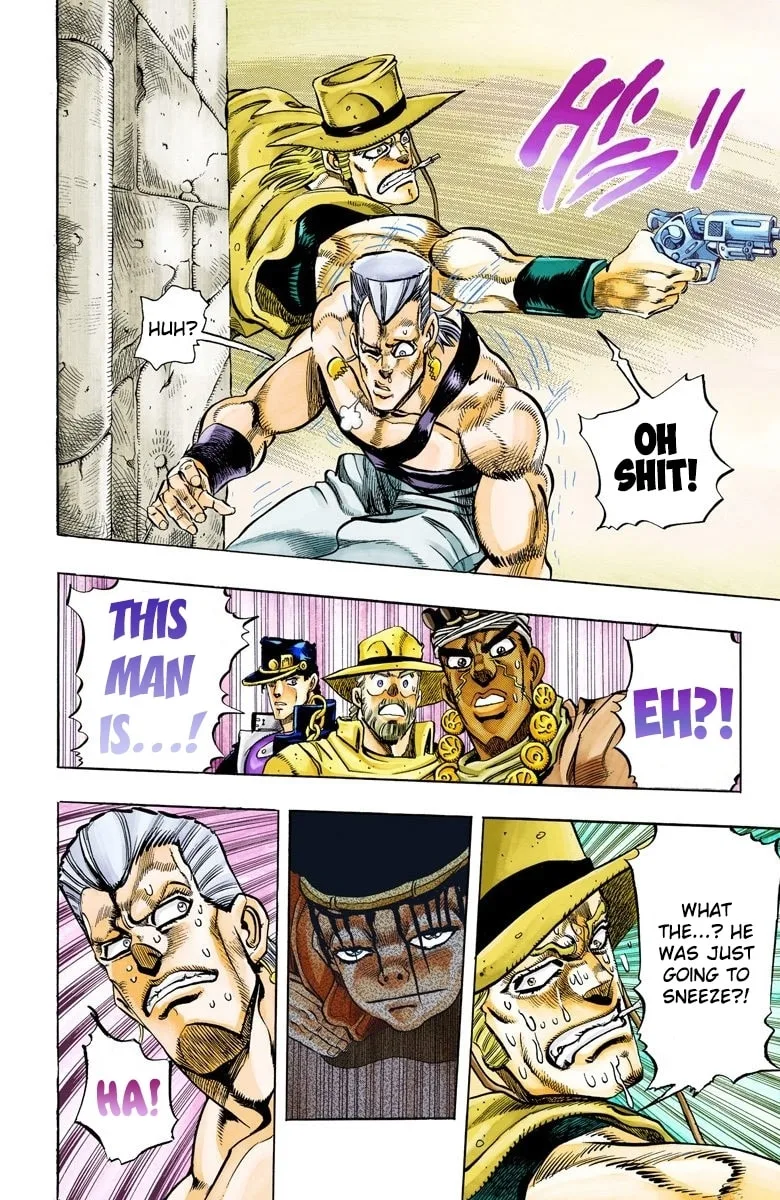 JoJo no Kimyou na Bouken Part 3: Stardust Crusaders Colored Manga β Chapter 106 β Page 12