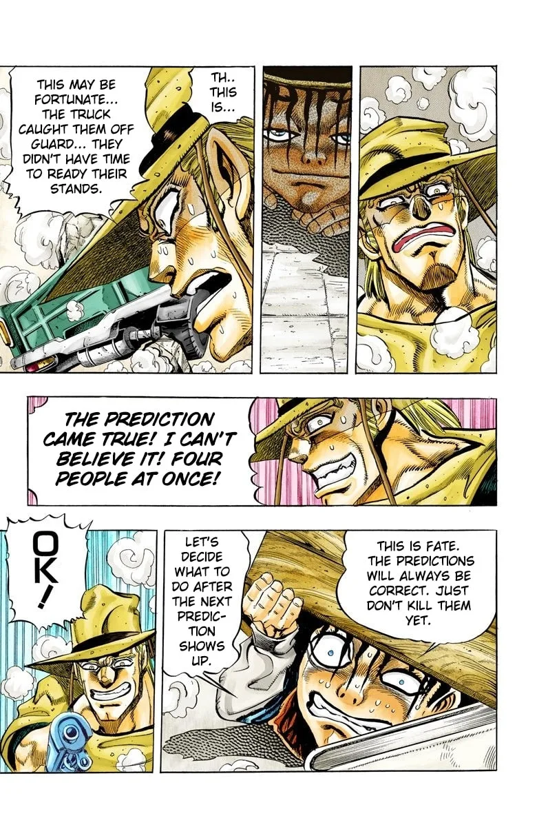 JoJo no Kimyou na Bouken Part 3: Stardust Crusaders Colored Manga β Chapter 106 β Page 17