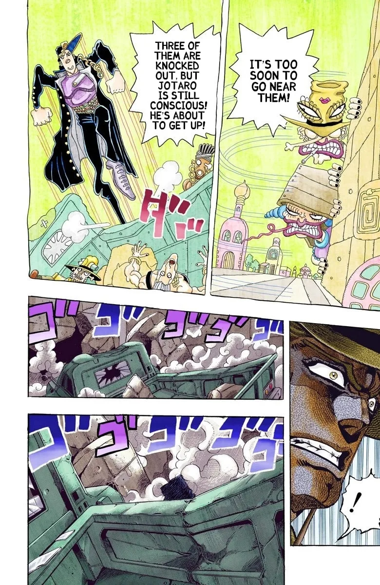 JoJo no Kimyou na Bouken Part 3: Stardust Crusaders Colored Manga β Chapter 107 β Page 4