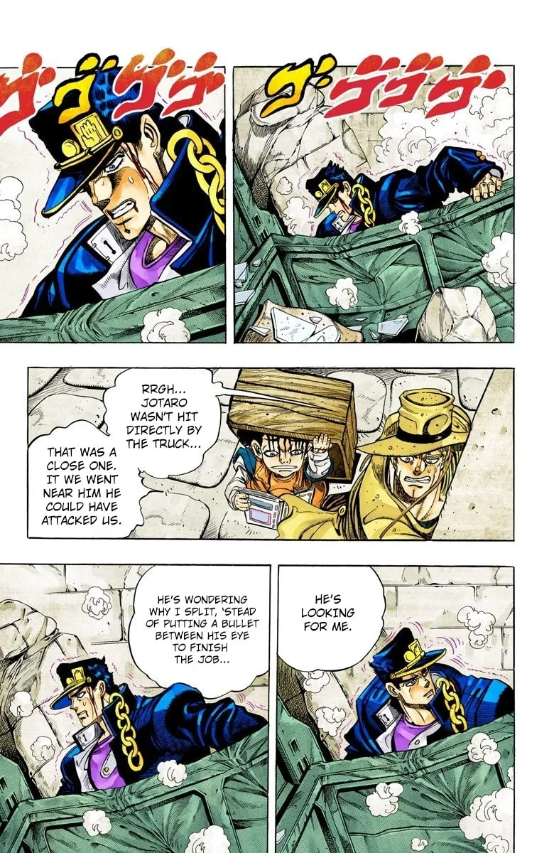 JoJo no Kimyou na Bouken Part 3: Stardust Crusaders Colored Manga β Chapter 107 β Page 5