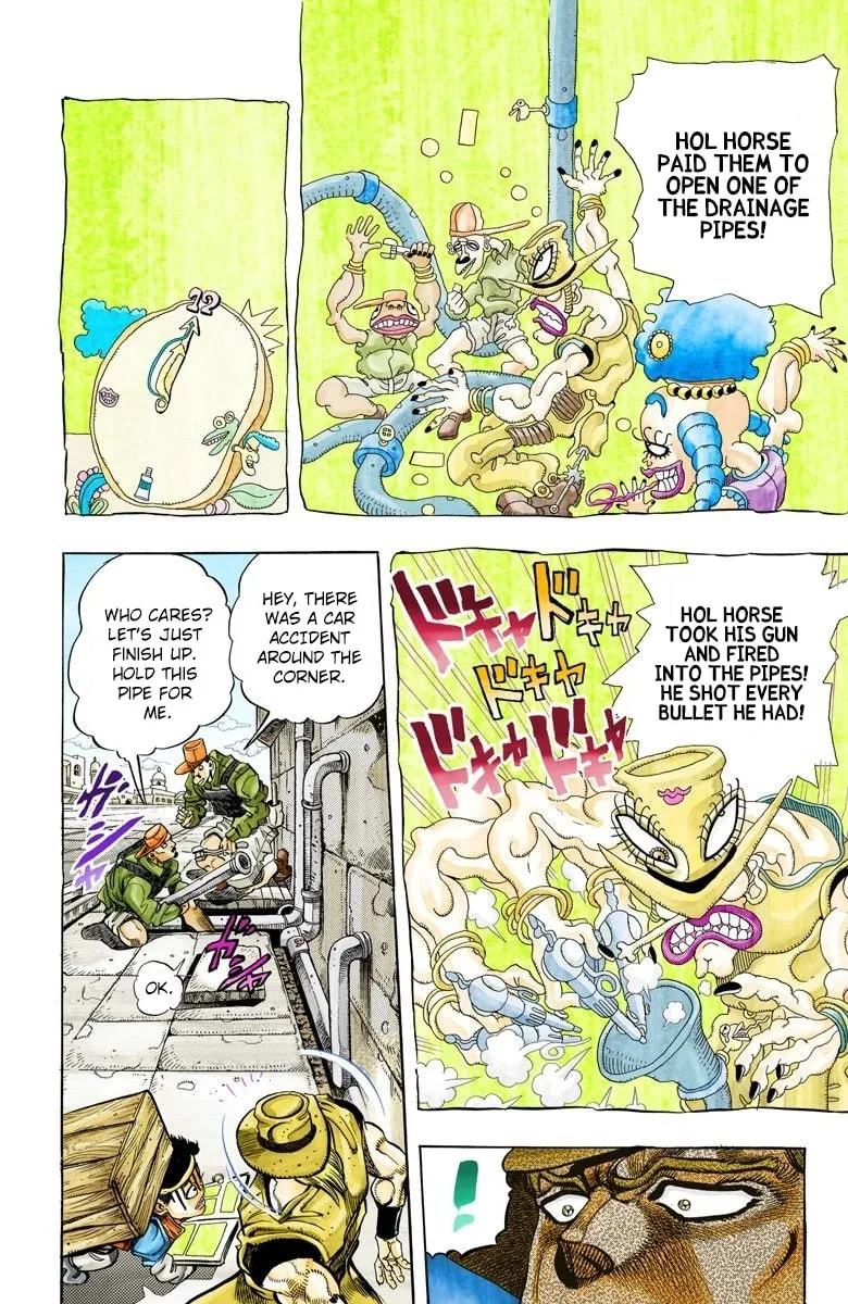 JoJo no Kimyou na Bouken Part 3: Stardust Crusaders Colored Manga β Chapter 107 β Page 8