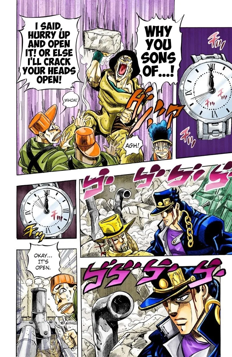 JoJo no Kimyou na Bouken Part 3: Stardust Crusaders Colored Manga β Chapter 107 β Page 20