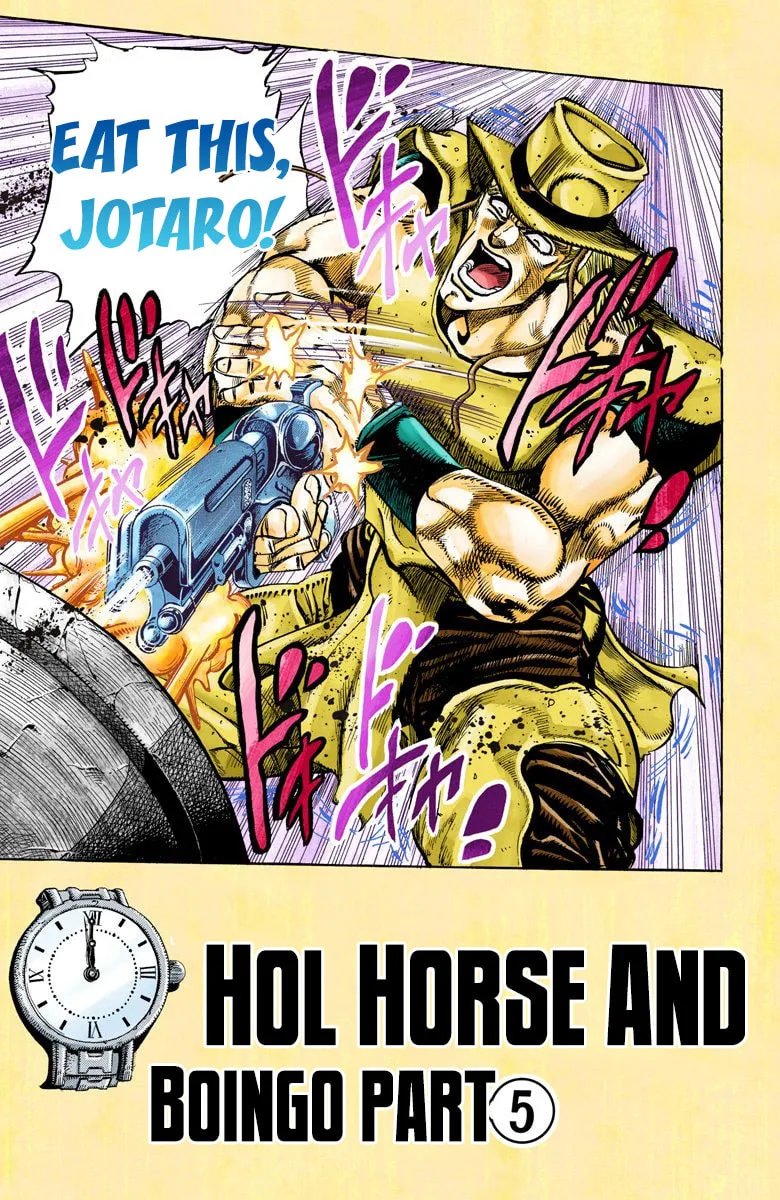 JoJo no Kimyou na Bouken Part 3: Stardust Crusaders Colored Manga β Chapter 108 β Page 1