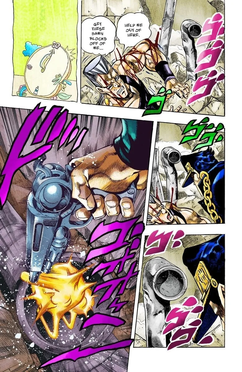 JoJo no Kimyou na Bouken Part 3: Stardust Crusaders Colored Manga β Chapter 108 β Page 3