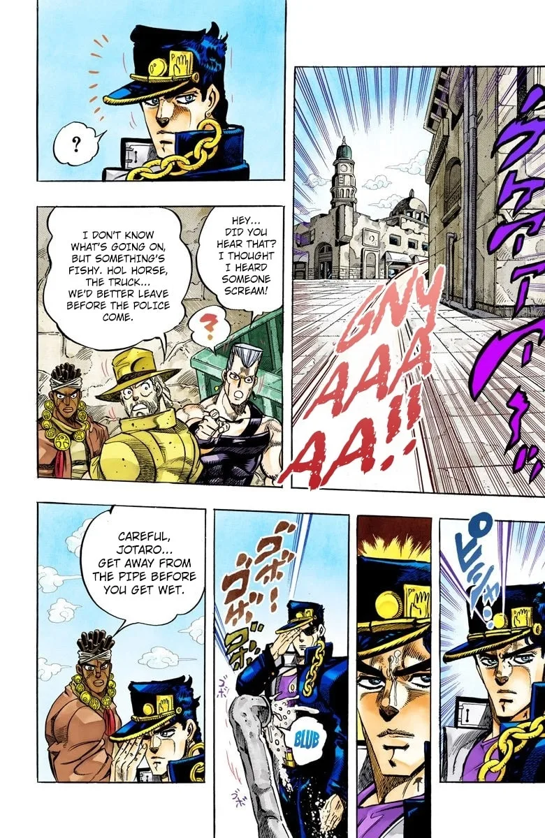 JoJo no Kimyou na Bouken Part 3: Stardust Crusaders Colored Manga β Chapter 108 β Page 10