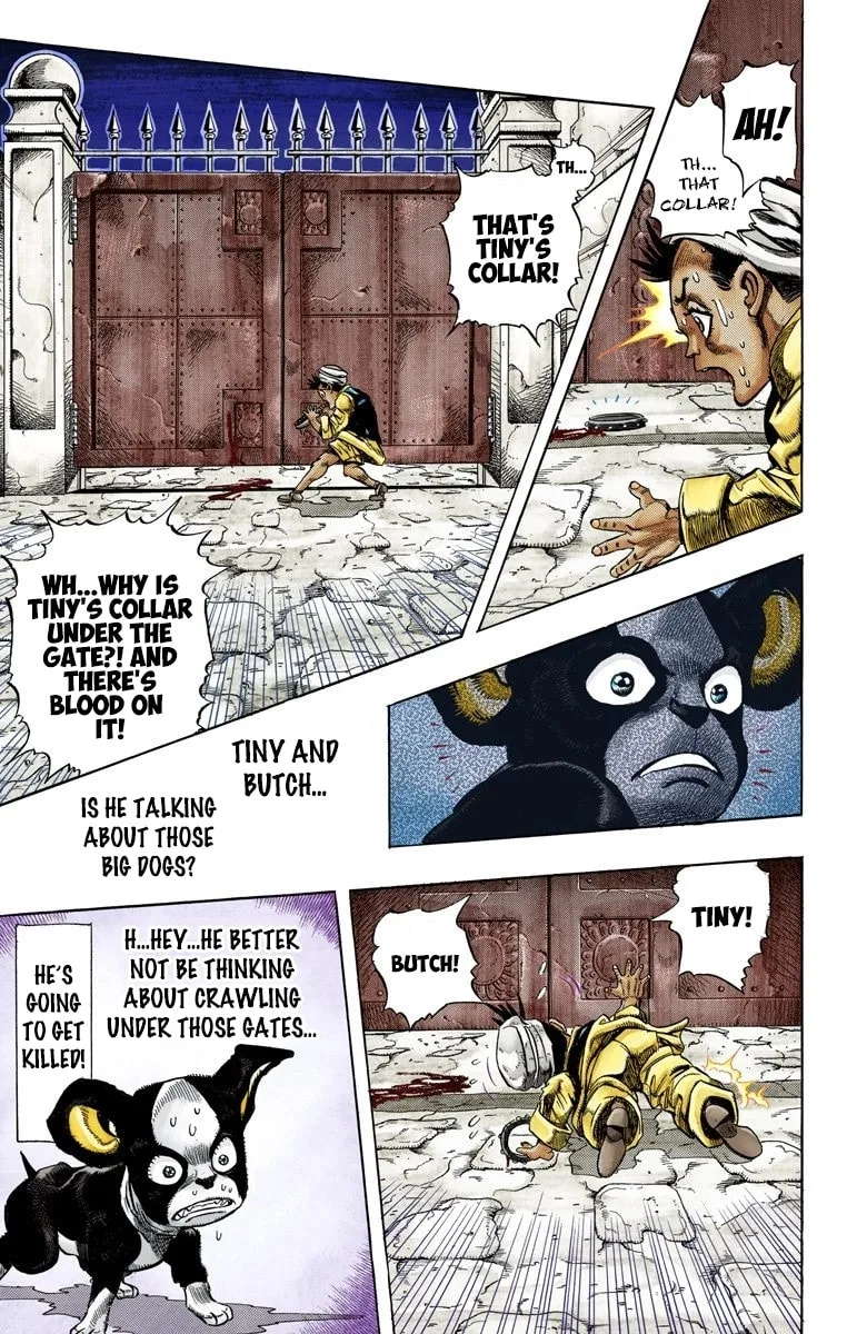 JoJo no Kimyou na Bouken Part 3: Stardust Crusaders Colored Manga — Chapter 110 — Page 7