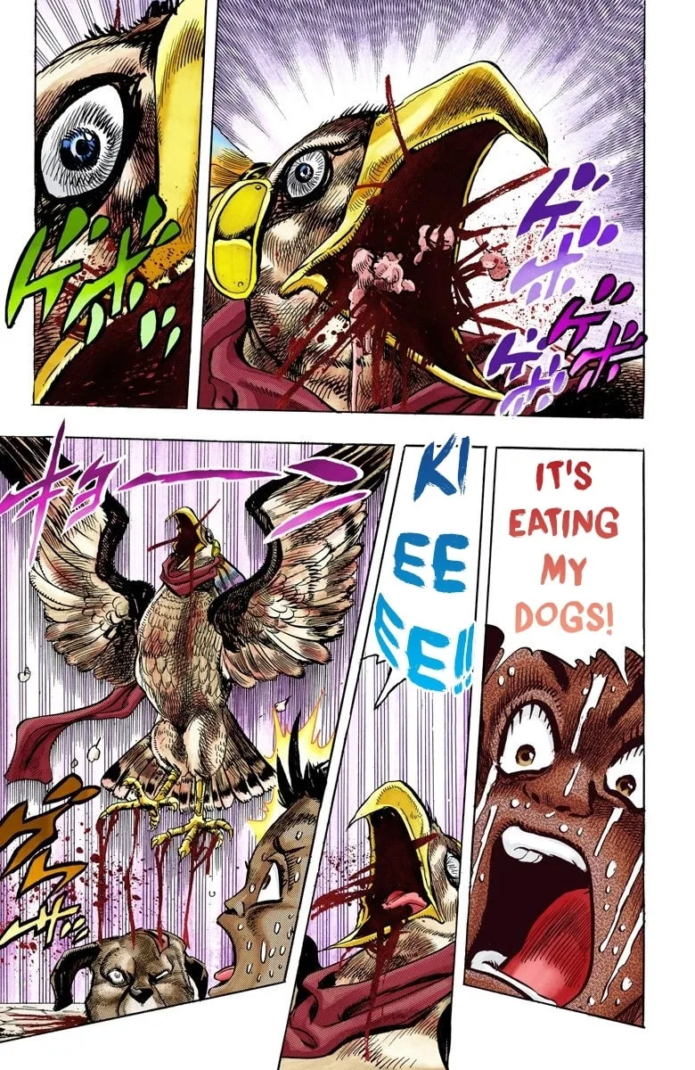 JoJo no Kimyou na Bouken Part 3: Stardust Crusaders Colored Manga — Chapter 110 — Page 11