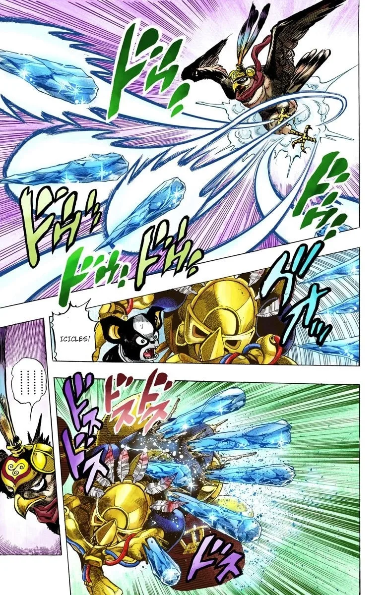 JoJo no Kimyou na Bouken Part 3: Stardust Crusaders Colored Manga β Chapter 111 β Page 7