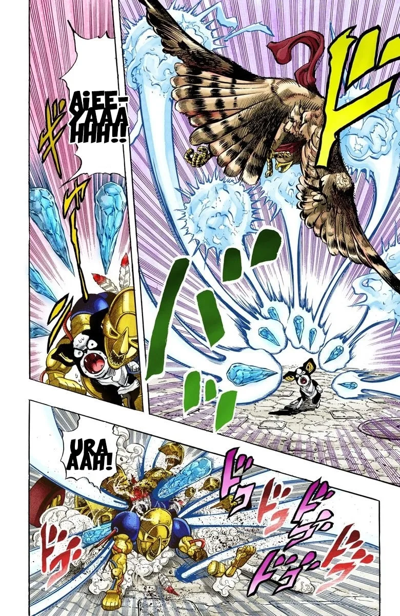 JoJo no Kimyou na Bouken Part 3: Stardust Crusaders Colored Manga β Chapter 111 β Page 12