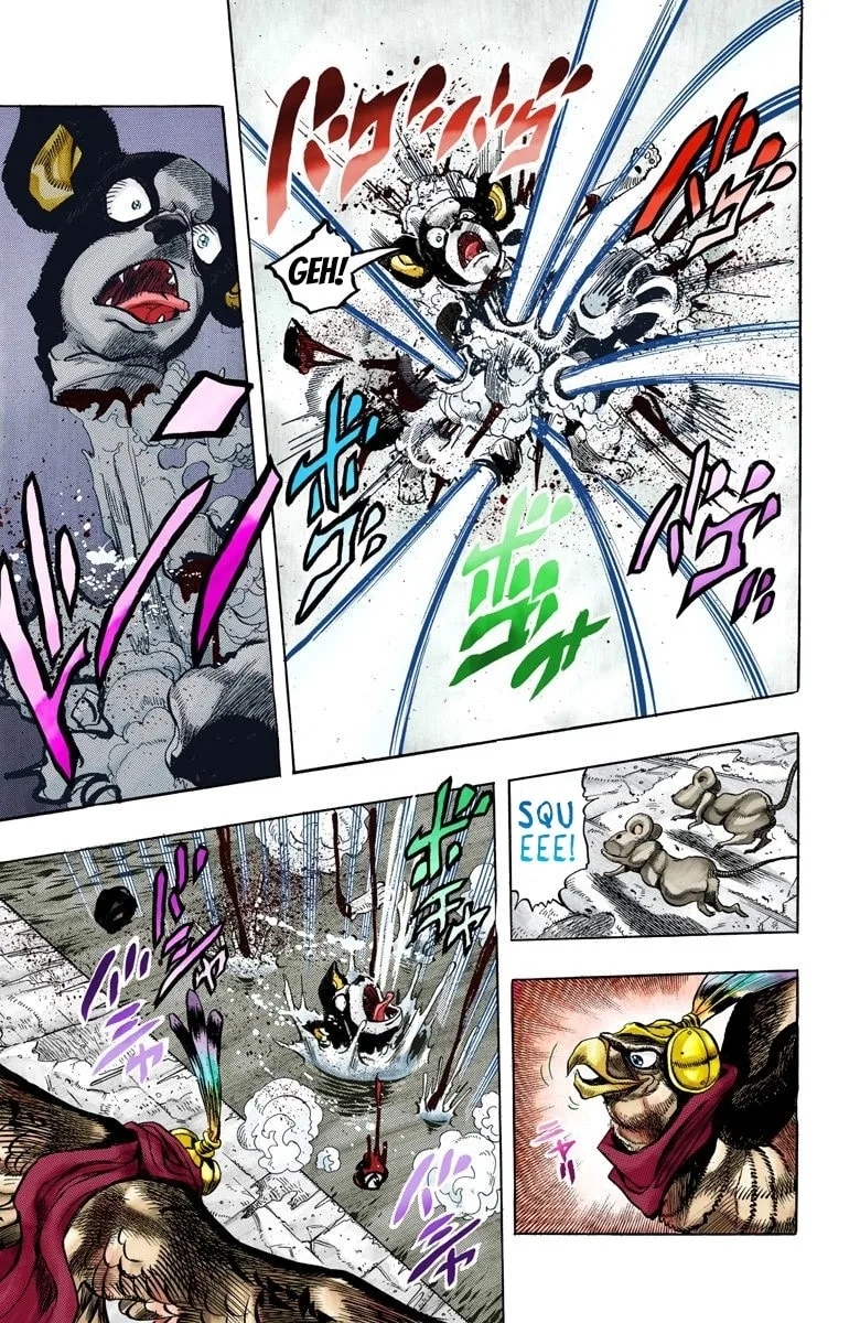 JoJo no Kimyou na Bouken Part 3: Stardust Crusaders Colored Manga β Chapter 111 β Page 17