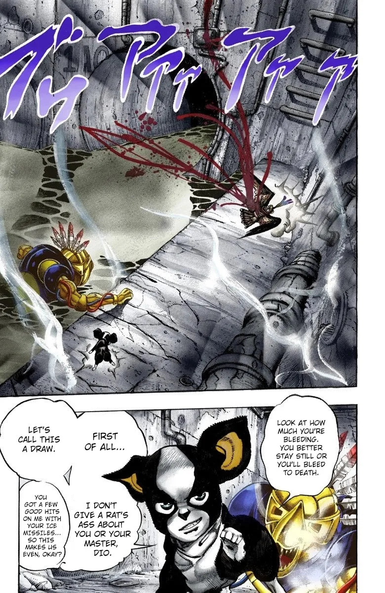 JoJo no Kimyou na Bouken Part 3: Stardust Crusaders Colored Manga β Chapter 112 β Page 4