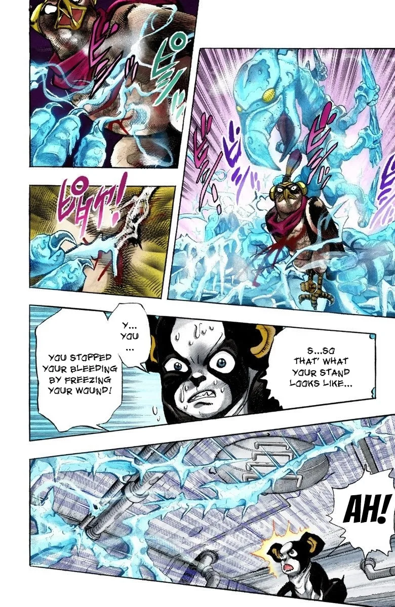 JoJo no Kimyou na Bouken Part 3: Stardust Crusaders Colored Manga β Chapter 112 β Page 7