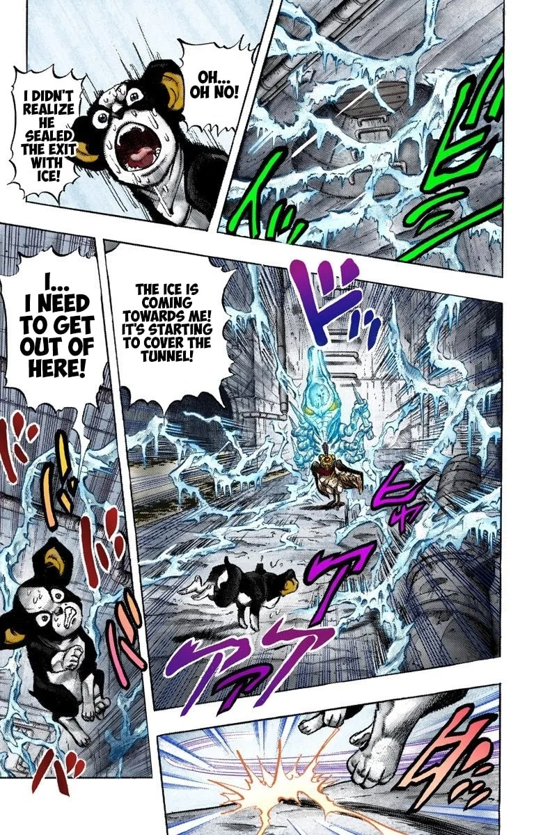 JoJo no Kimyou na Bouken Part 3: Stardust Crusaders Colored Manga β Chapter 112 β Page 8