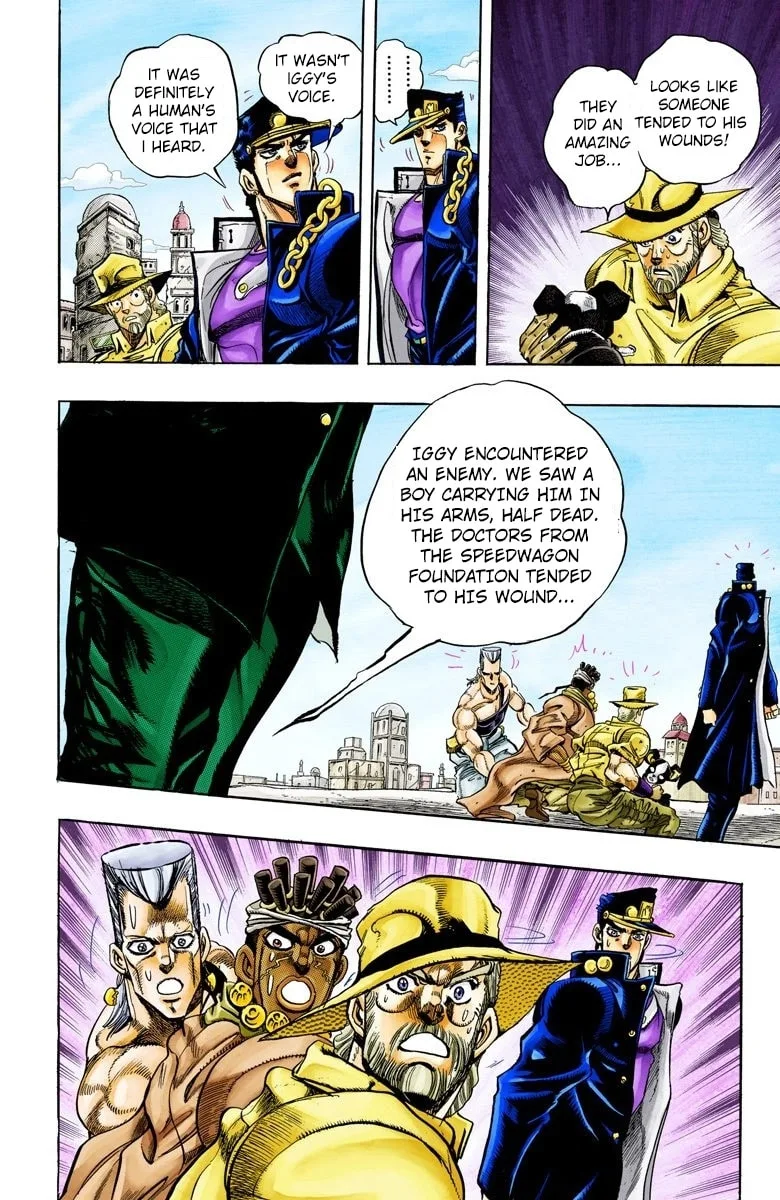 JoJo no Kimyou na Bouken Part 3: Stardust Crusaders Colored Manga β Chapter 114 β Page 4