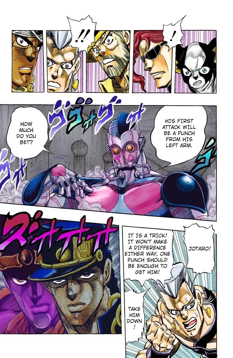 JoJo no Kimyou na Bouken Part 3: Stardust Crusaders Colored Manga β Chapter 115 β Page 10