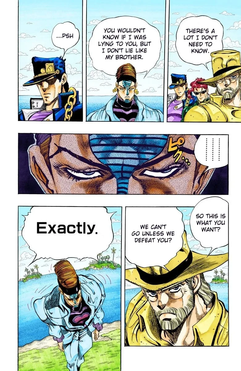 JoJo no Kimyou na Bouken Part 3: Stardust Crusaders Colored Manga β Chapter 116 β Page 7