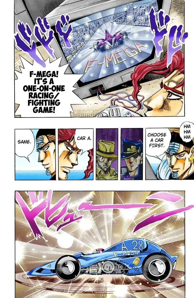 JoJo no Kimyou na Bouken Part 3: Stardust Crusaders Colored Manga β Chapter 117 β Page 8