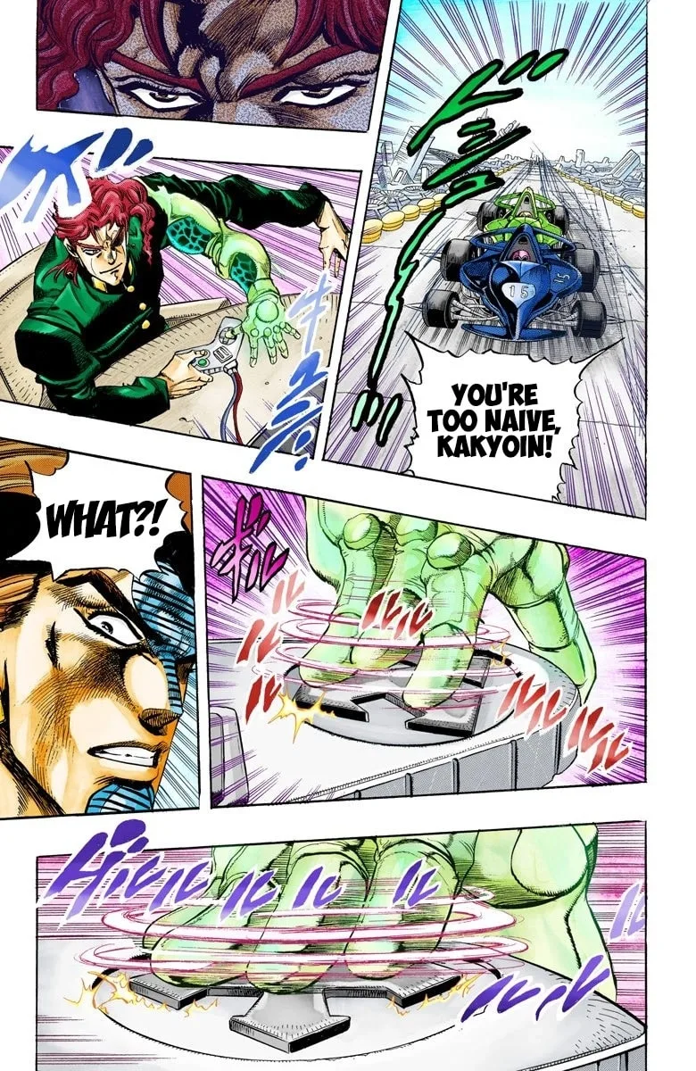 JoJo no Kimyou na Bouken Part 3: Stardust Crusaders Colored Manga β Chapter 117 β Page 17