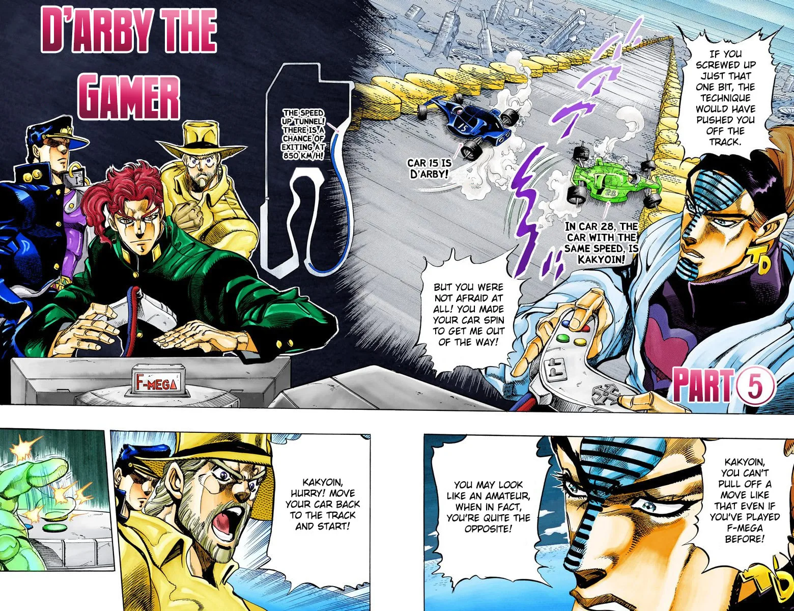 JoJo no Kimyou na Bouken Part 3: Stardust Crusaders Colored Manga β Chapter 118 β Page 1