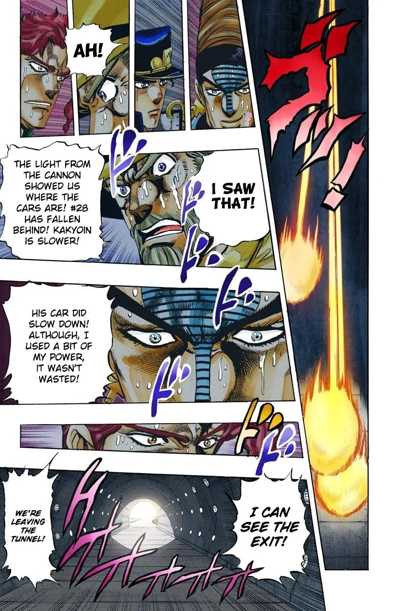 JoJo no Kimyou na Bouken Part 3: Stardust Crusaders Colored Manga β Chapter 119 β Page 9