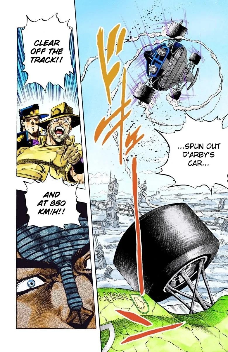 JoJo no Kimyou na Bouken Part 3: Stardust Crusaders Colored Manga β Chapter 119 β Page 13
