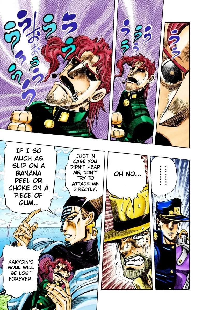 JoJo no Kimyou na Bouken Part 3: Stardust Crusaders Colored Manga β Chapter 120 β Page 3