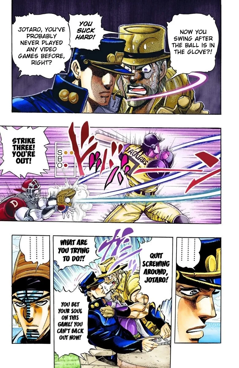 JoJo no Kimyou na Bouken Part 3: Stardust Crusaders Colored Manga β Chapter 121 β Page 4