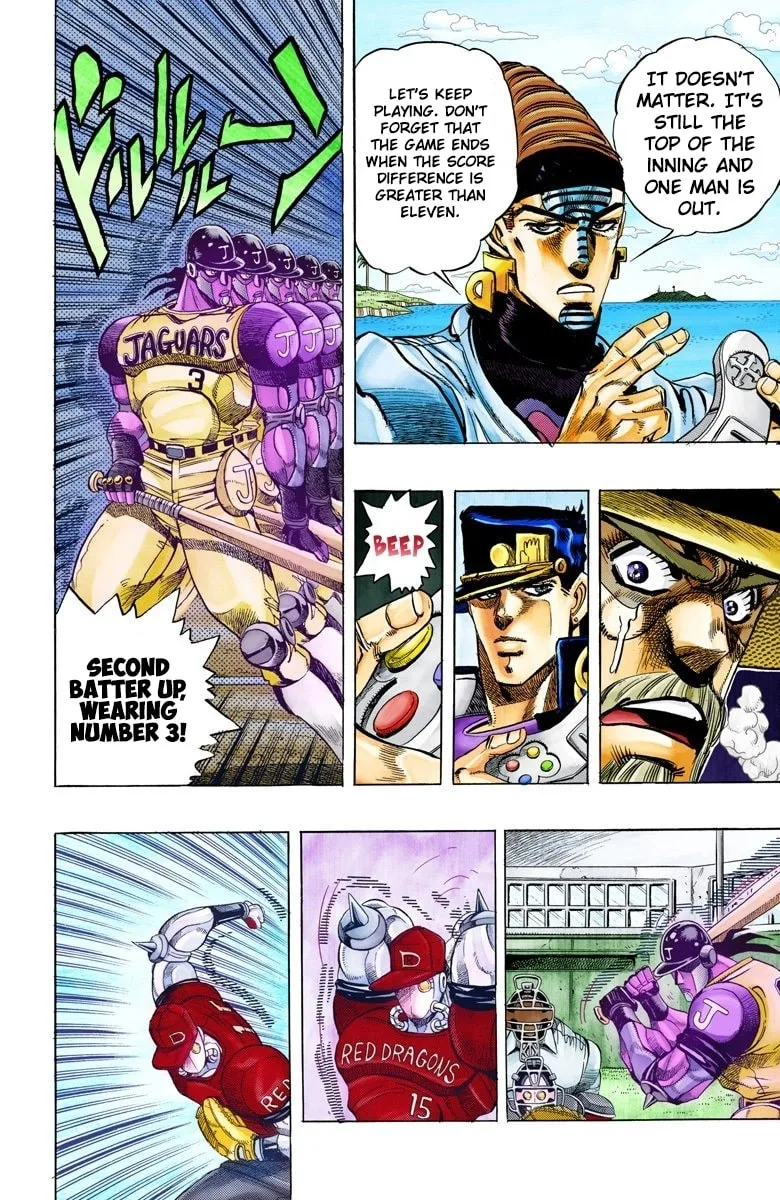 JoJo no Kimyou na Bouken Part 3: Stardust Crusaders Colored Manga β Chapter 121 β Page 7