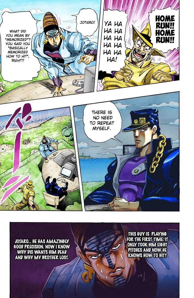 JoJo no Kimyou na Bouken Part 3: Stardust Crusaders Colored Manga β Chapter 121 β Page 18