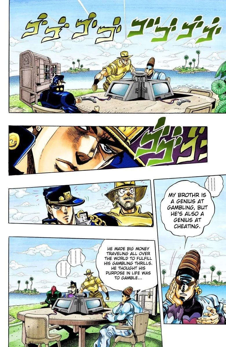 JoJo no Kimyou na Bouken Part 3: Stardust Crusaders Colored Manga β Chapter 122 β Page 4