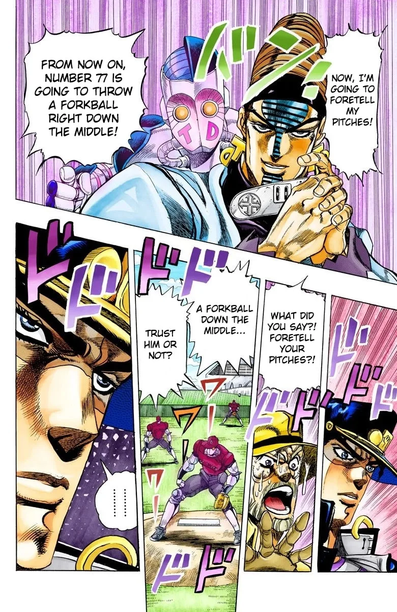 JoJo no Kimyou na Bouken Part 3: Stardust Crusaders Colored Manga β Chapter 122 β Page 8