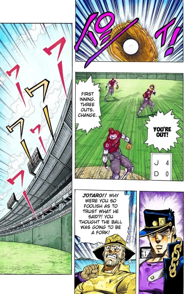 JoJo no Kimyou na Bouken Part 3: Stardust Crusaders Colored Manga β Chapter 122 β Page 12