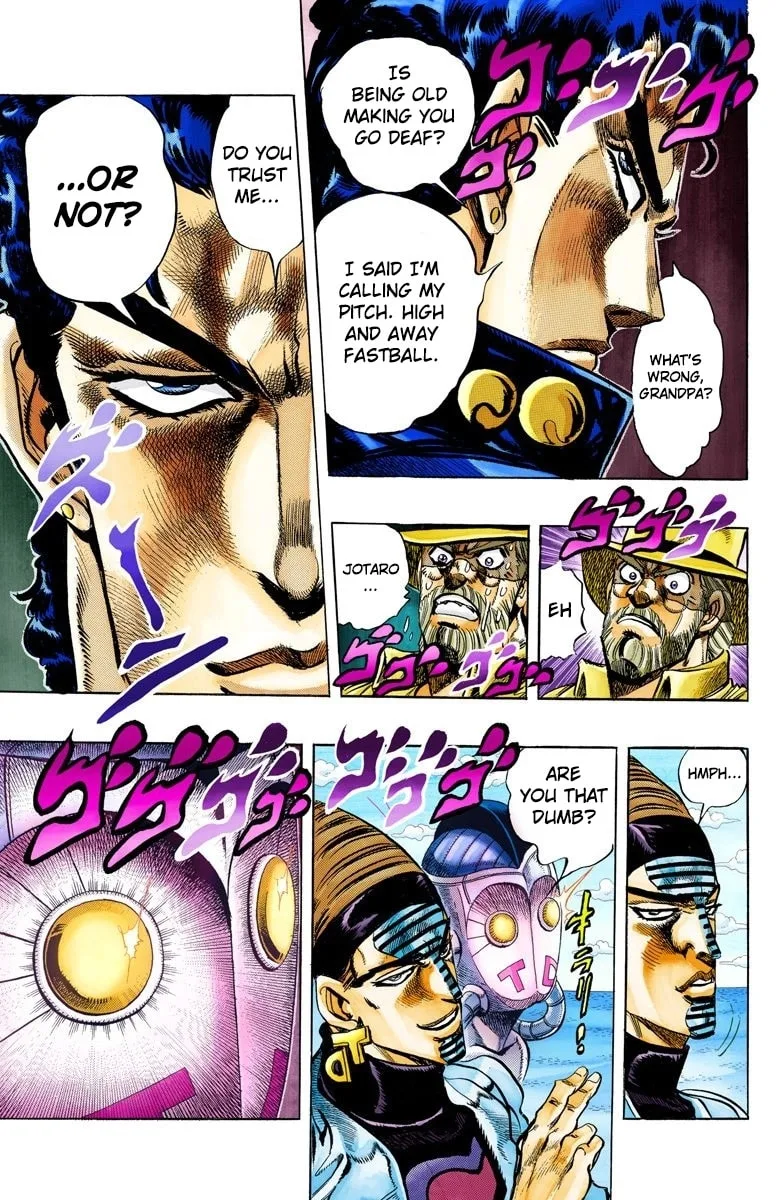 JoJo no Kimyou na Bouken Part 3: Stardust Crusaders Colored Manga β Chapter 123 β Page 8