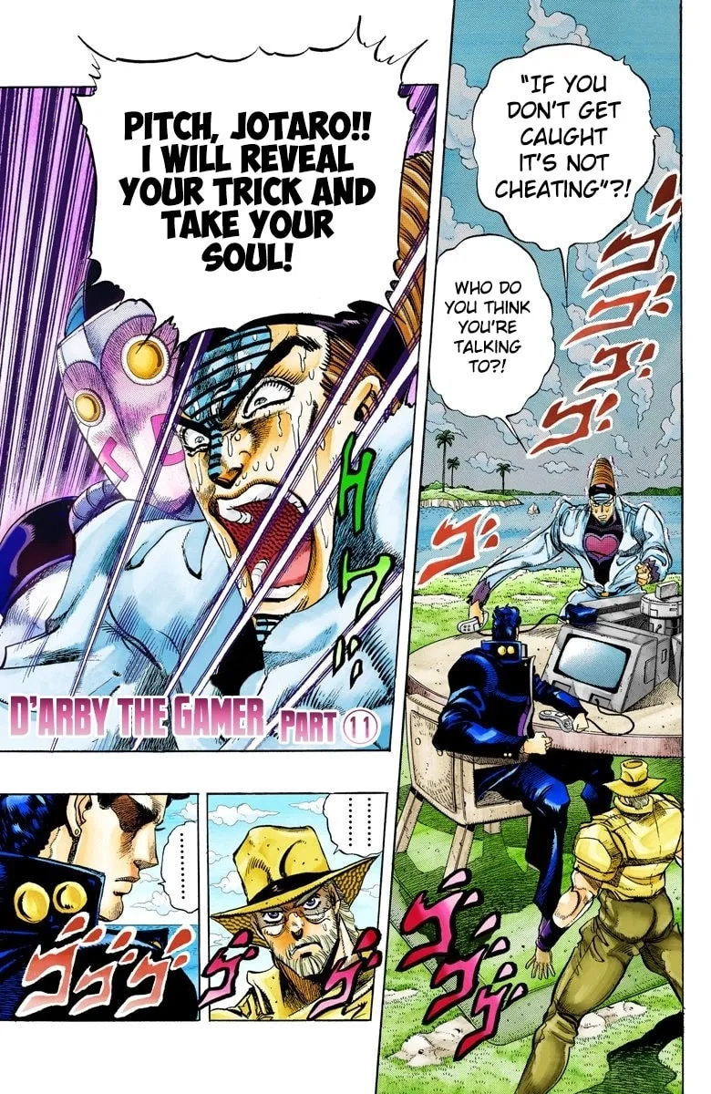 JoJo no Kimyou na Bouken Part 3: Stardust Crusaders Colored Manga β Chapter 124 β Page 1