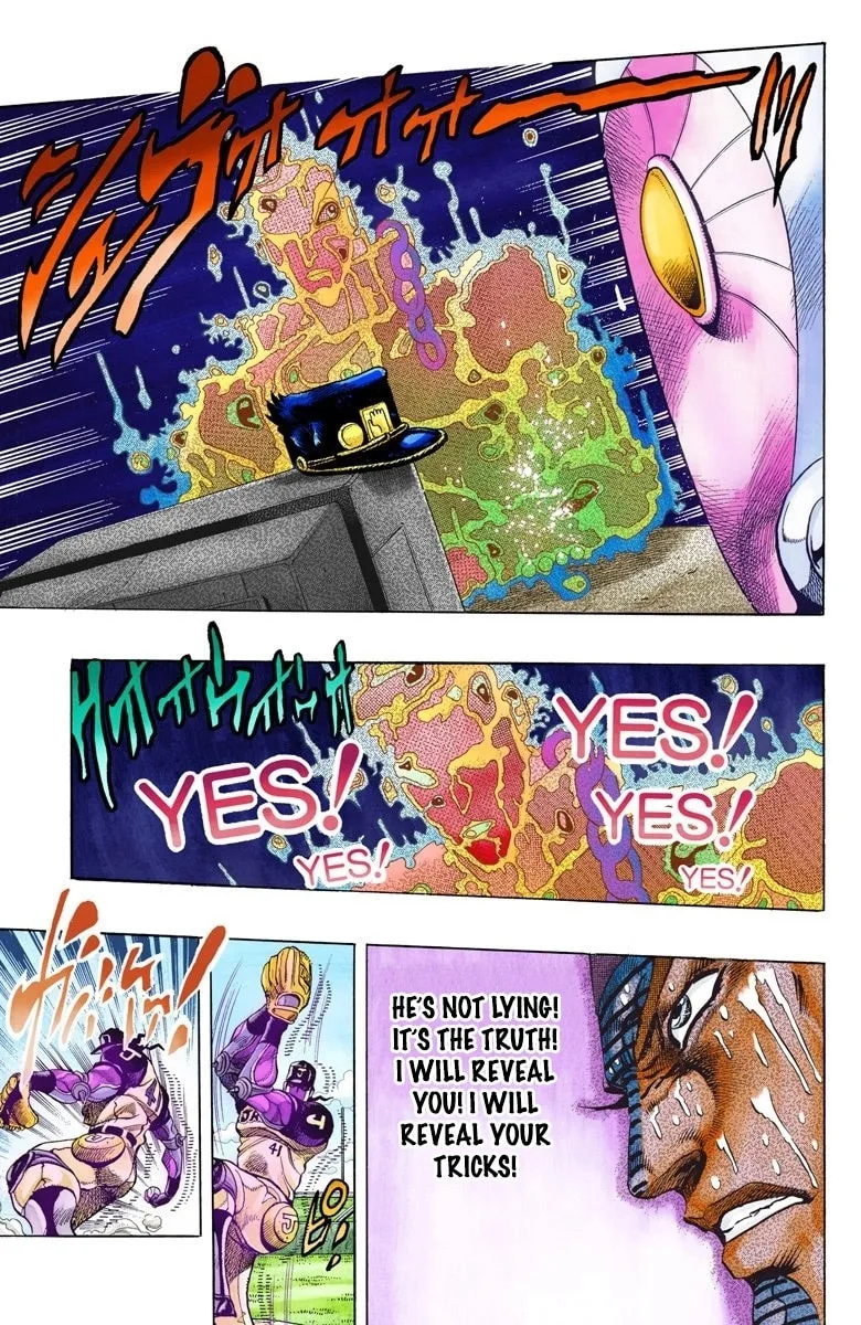 JoJo no Kimyou na Bouken Part 3: Stardust Crusaders Colored Manga β Chapter 124 β Page 3