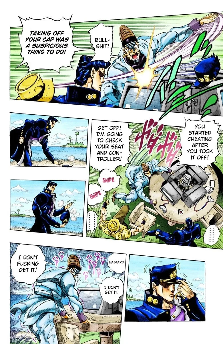 JoJo no Kimyou na Bouken Part 3: Stardust Crusaders Colored Manga β Chapter 124 β Page 8