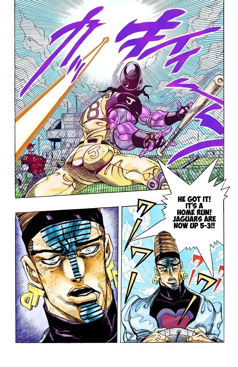 JoJo no Kimyou na Bouken Part 3: Stardust Crusaders Colored Manga β Chapter 124 β Page 12