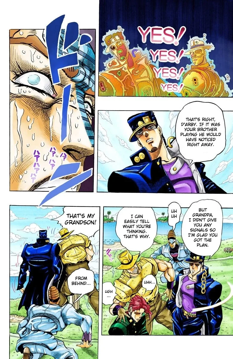 JoJo no Kimyou na Bouken Part 3: Stardust Crusaders Colored Manga β Chapter 124 β Page 16